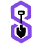 PolygonFarm Finance SPADE icon symbol