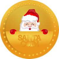 Santa Coin SANTA icon symbol