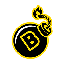 Bomb Money BOMB icon symbol