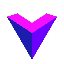 Voxel X Network VXL icon symbol