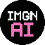 Image Generation AI IMGNAI icon symbol