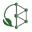 Green Block Token Symbol Icon
