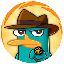 Perry The BNB PERRY icon symbol