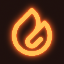 Flame Protocol FLAME icon symbol