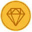 Diamond Are Forever DAF icon symbol