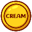 Creamlands CREAM icon symbol