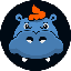 El Hippo HIPP icon symbol