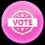 Biểu tượng logo của Pink Vote