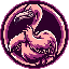 Criminal Flamingo Symbol Icon