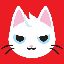 cat in a dogs world MEW icon symbol
