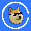 Doge In Glasses Symbol Icon