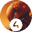 Mars Battle SHOOT icon symbol