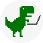 Coding Dino Symbol Icon