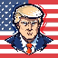 Trump Coin TRUMPWIN icon symbol