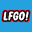 Lets Fuckin Go LFGO icon symbol