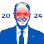 Joe Biden 2024 BIDEN icon symbol