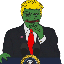 Pepe Trump PTRUMP icon symbol