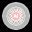 Bright Crypto Ai Symbol Icon