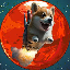 First Dog In Mars MDOGE icon symbol