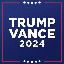 Trump Vance 2024 TRUMP VANCE icon symbol