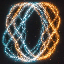 Luminous LUM icon symbol