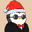 Santa Penguin SPENGU icon symbol