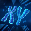 Chromosome XY icon symbol