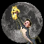 DOGE TO MOON DOGEMOON icon symbol