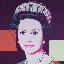 Andy Warhol Queen Elizabeth II QUEEN icon symbol