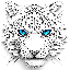 Snow Leopard SNL icon symbol