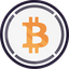 Wrapped Bitcoin WBTC icon symbol