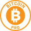 Bitcoin Pro Symbol Icon
