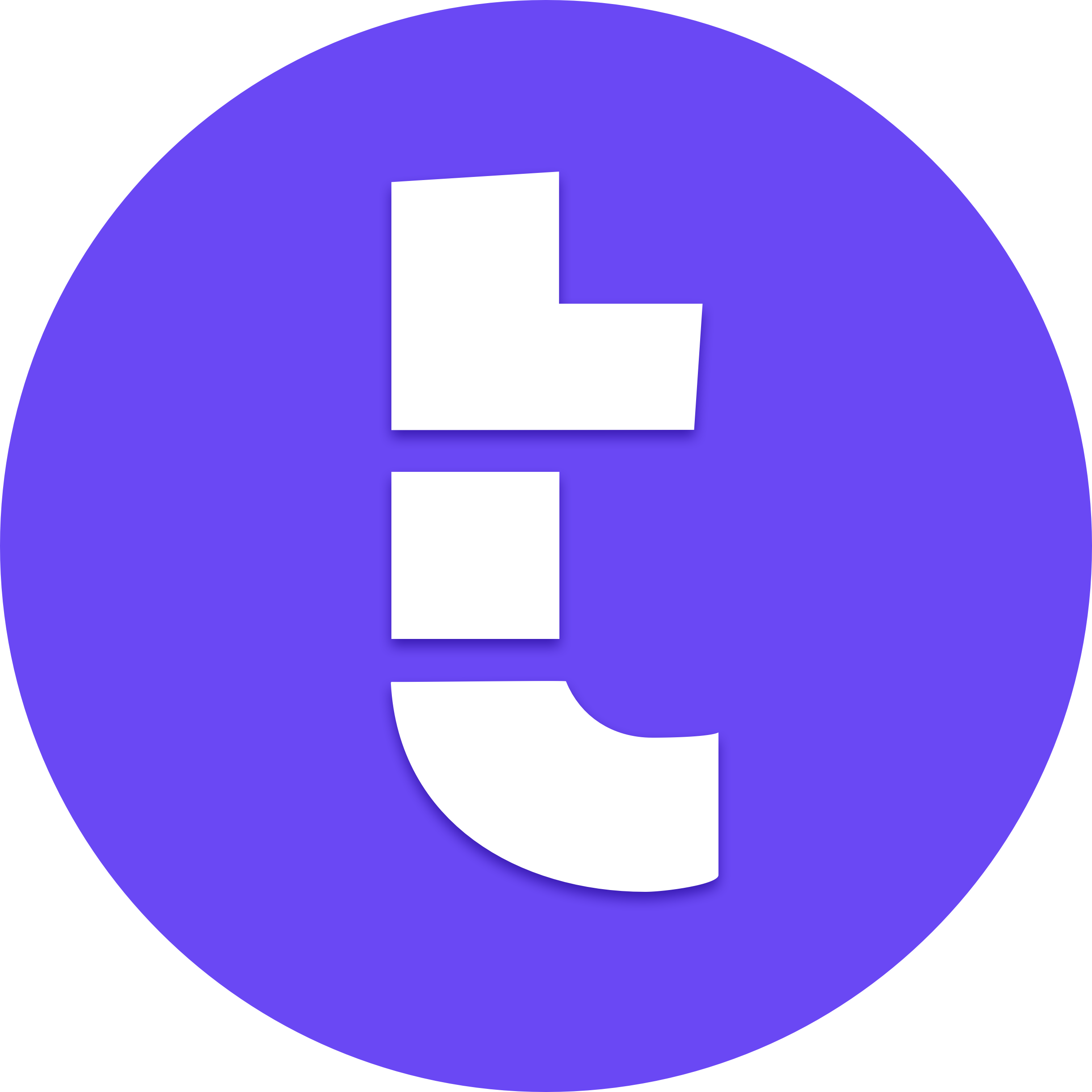 Tranche Finance SLICE icon symbol